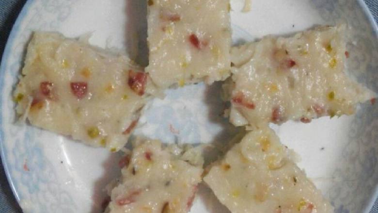 腊味萝卜糕