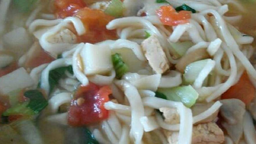蔬菜汤面