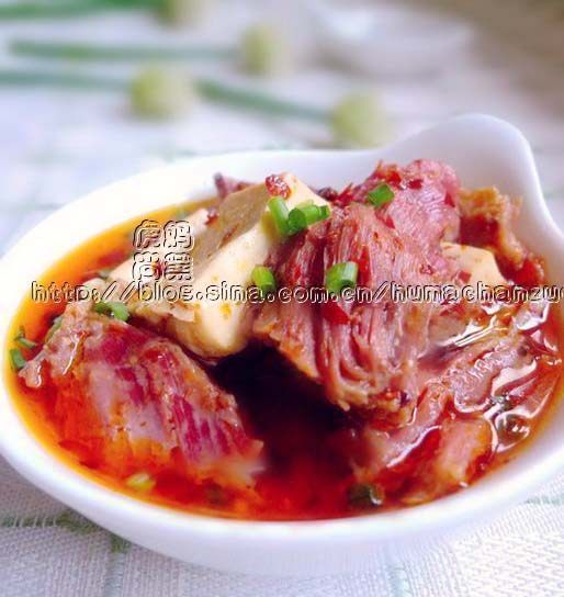 红烧羊肉豆腐