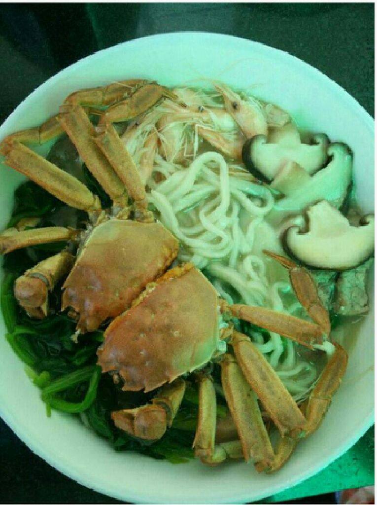 螃蟹汤面