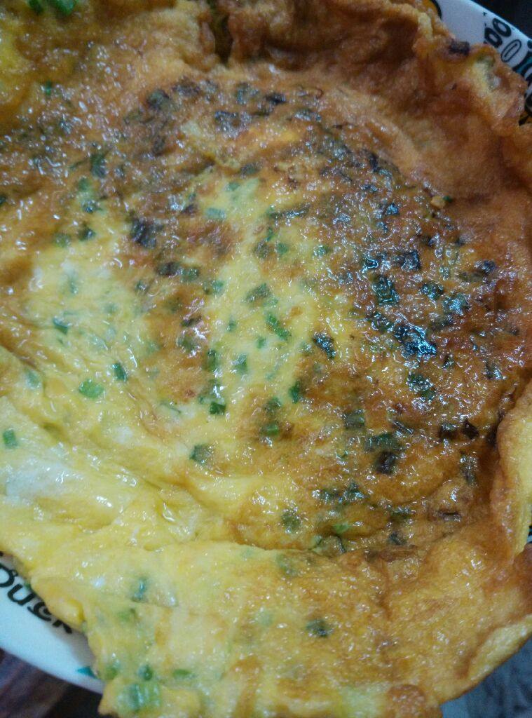 香葱煎蛋饼