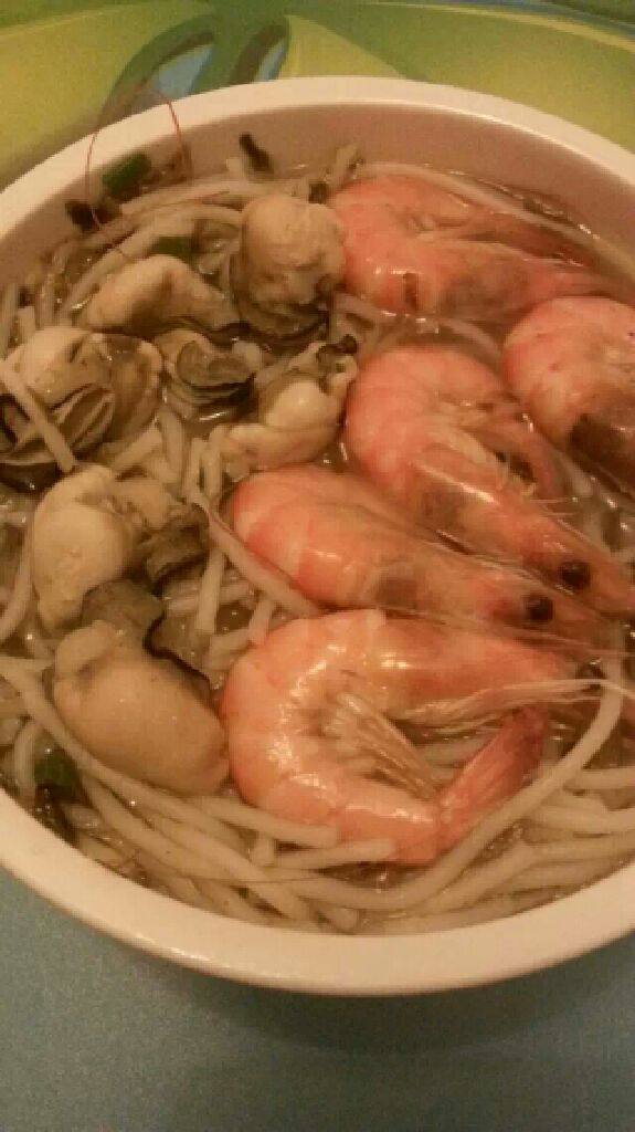 海鲜粉干汤面
