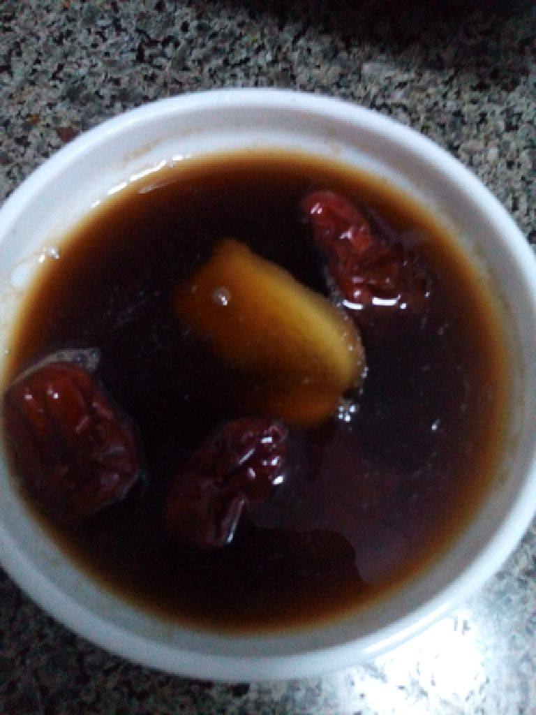 红枣红糖姜水