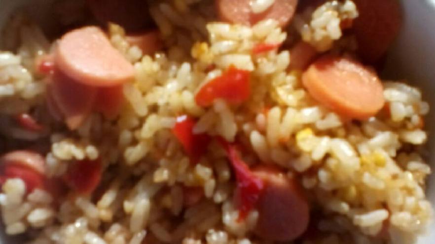 火腿蛋炒饭