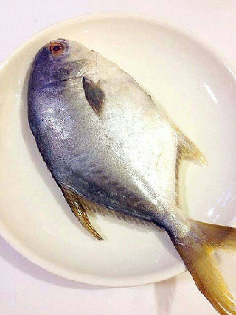 干煸金昌鱼, 昌鱼去除内脏和鱼鳃,清洗干净,备用