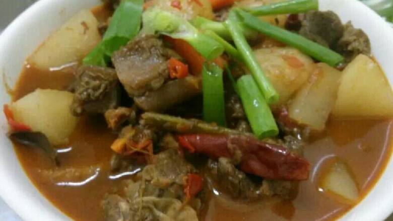 白萝卜羊肉汤