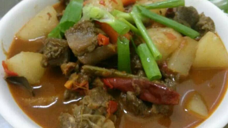 白萝卜羊肉汤