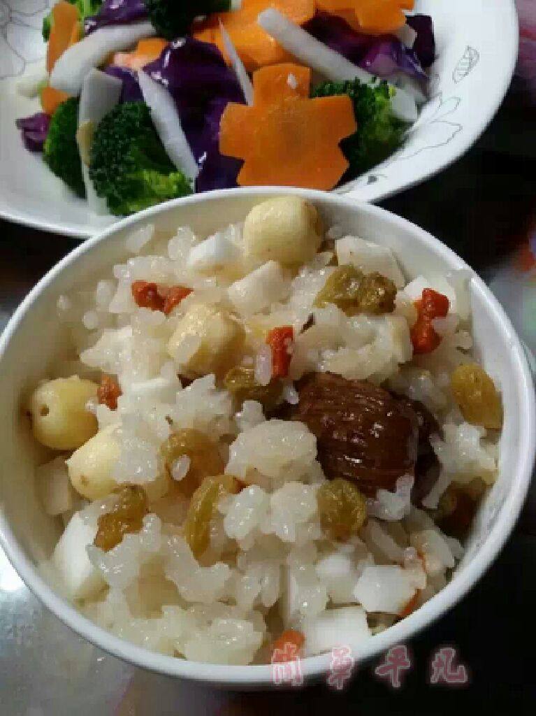 椰子肉焖饭