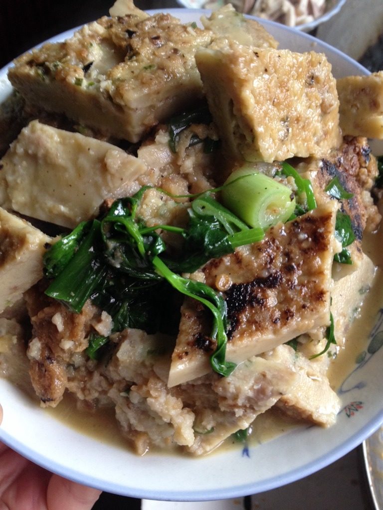 鸡蛋瘦肉饼汤,第一次做的有点糊