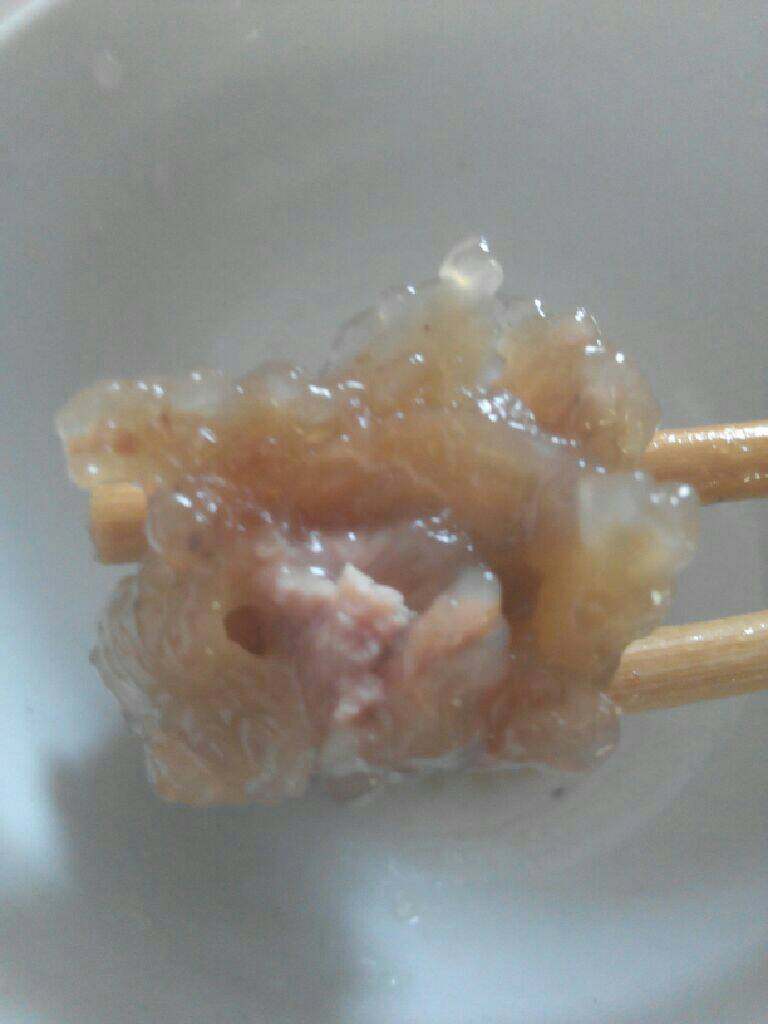 四川滑肉,好吃呢，奶奶做的滑肉总是吃不腻呢，