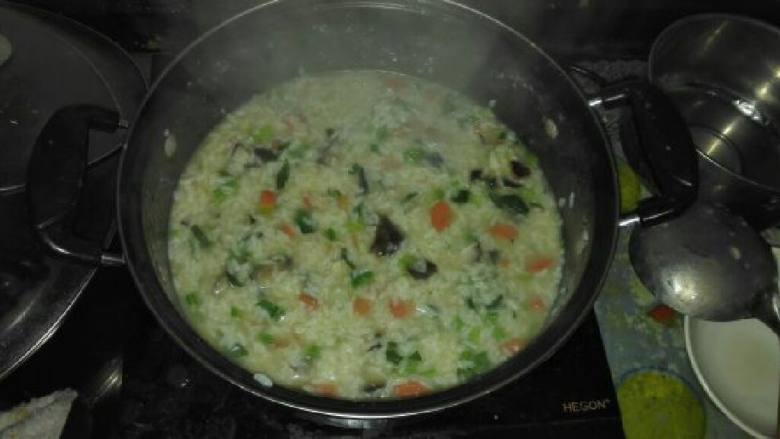 瘦肉菜粥
