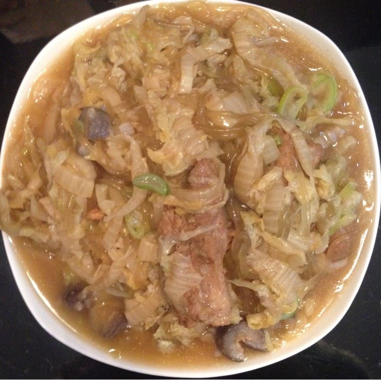 酸菜炖排骨
