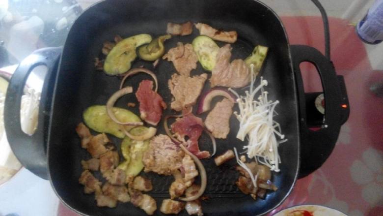 电饼铛烤牛肉