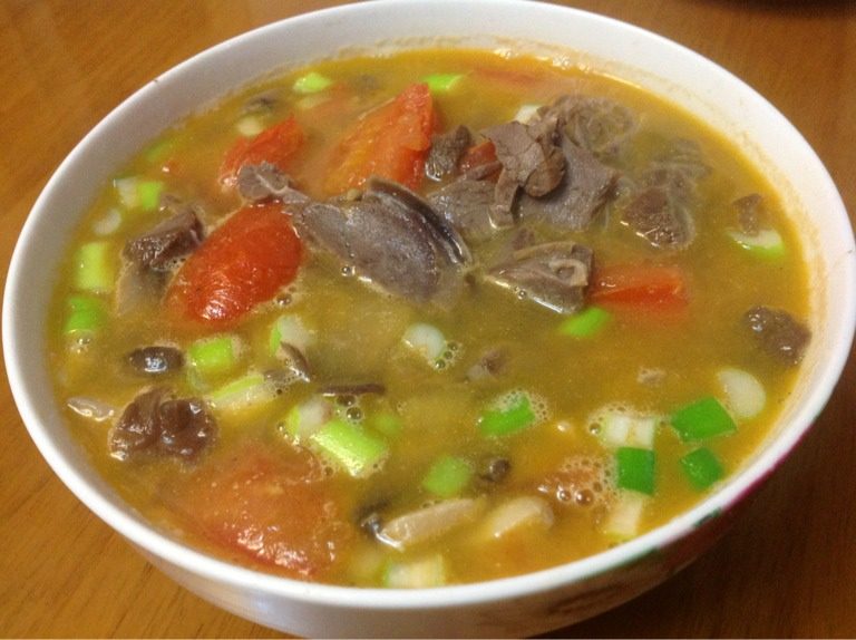 西红柿羊肉汤