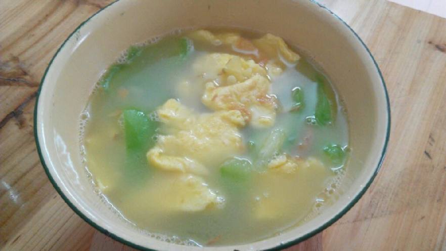 丝瓜蛋汤