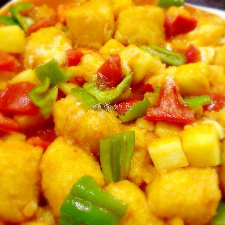 菠萝咕噜日本豆腐