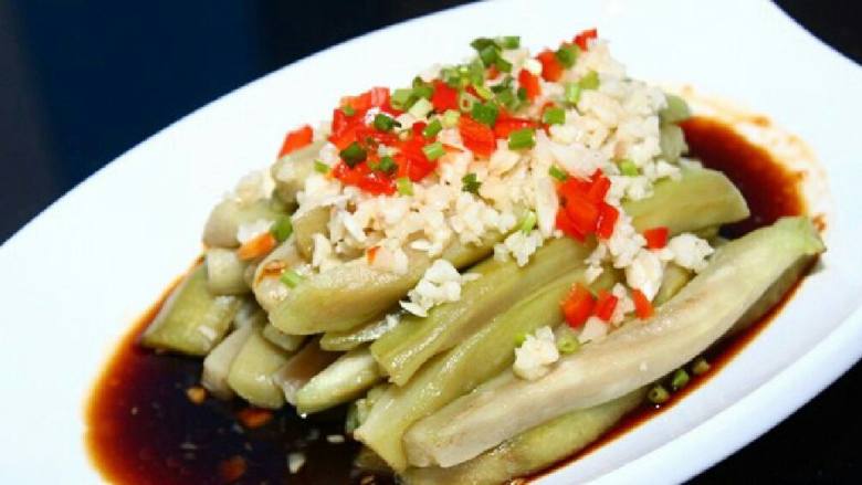 蒜泥蒸茄子