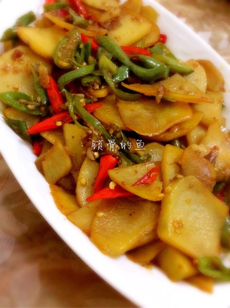 青椒土豆片