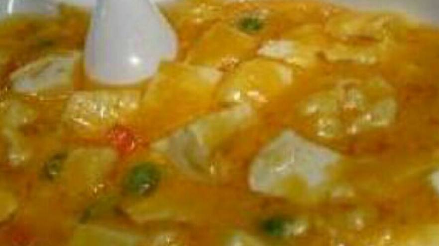 咸蛋黄豆腐