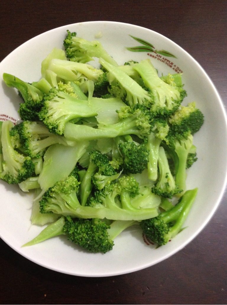 鸡腿菇西兰花,将<a style='color:red;display:inline-block;' href='/shicai/ 119'>西兰花</a>洗净，切好。焯一下水。