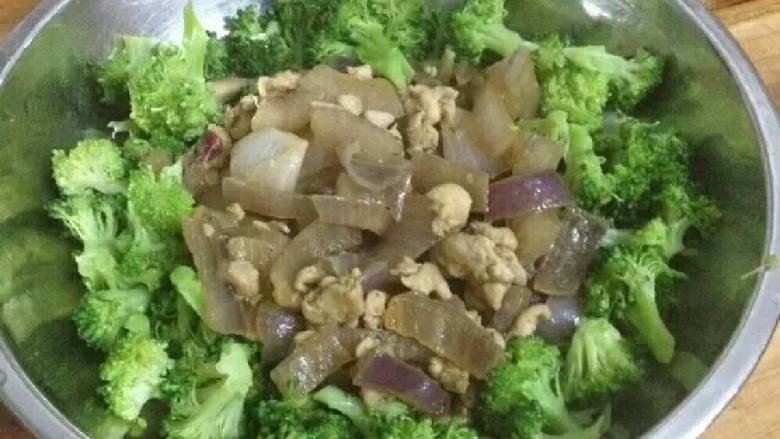 洋葱烩肉
