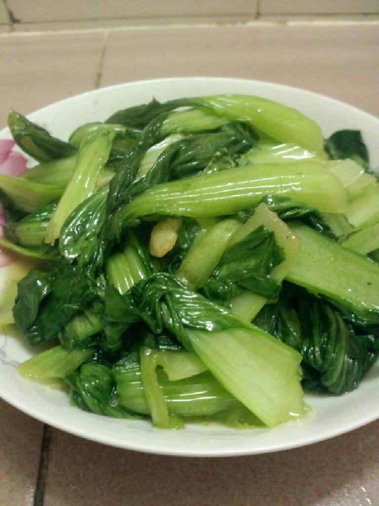 蒜炒青菜