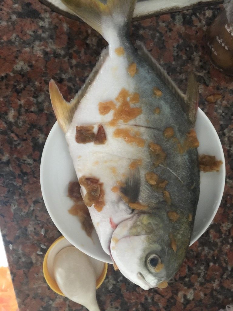 咸水梅蒸鱼