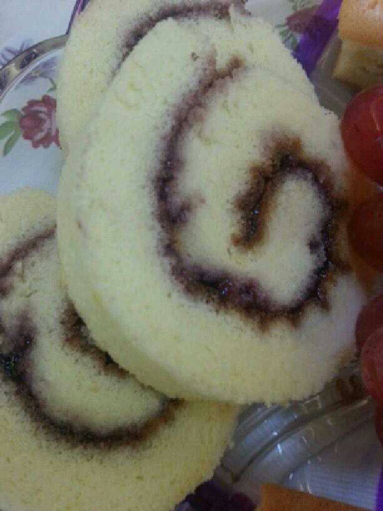 蓝莓蛋糕卷