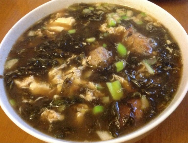 肉丸紫菜蛋汤