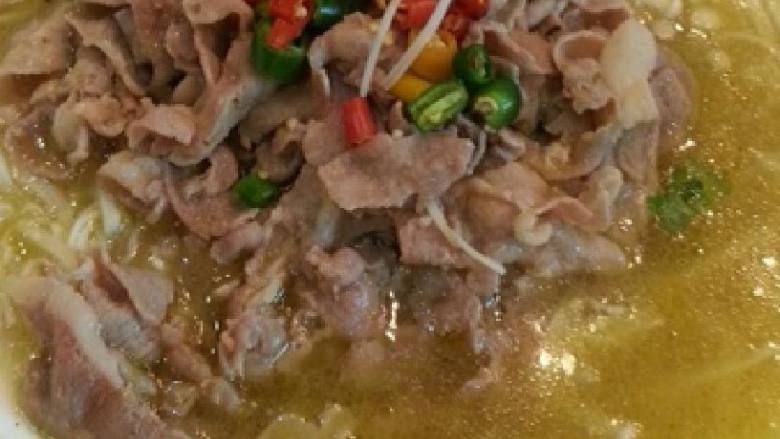 酸辣肥牛汤