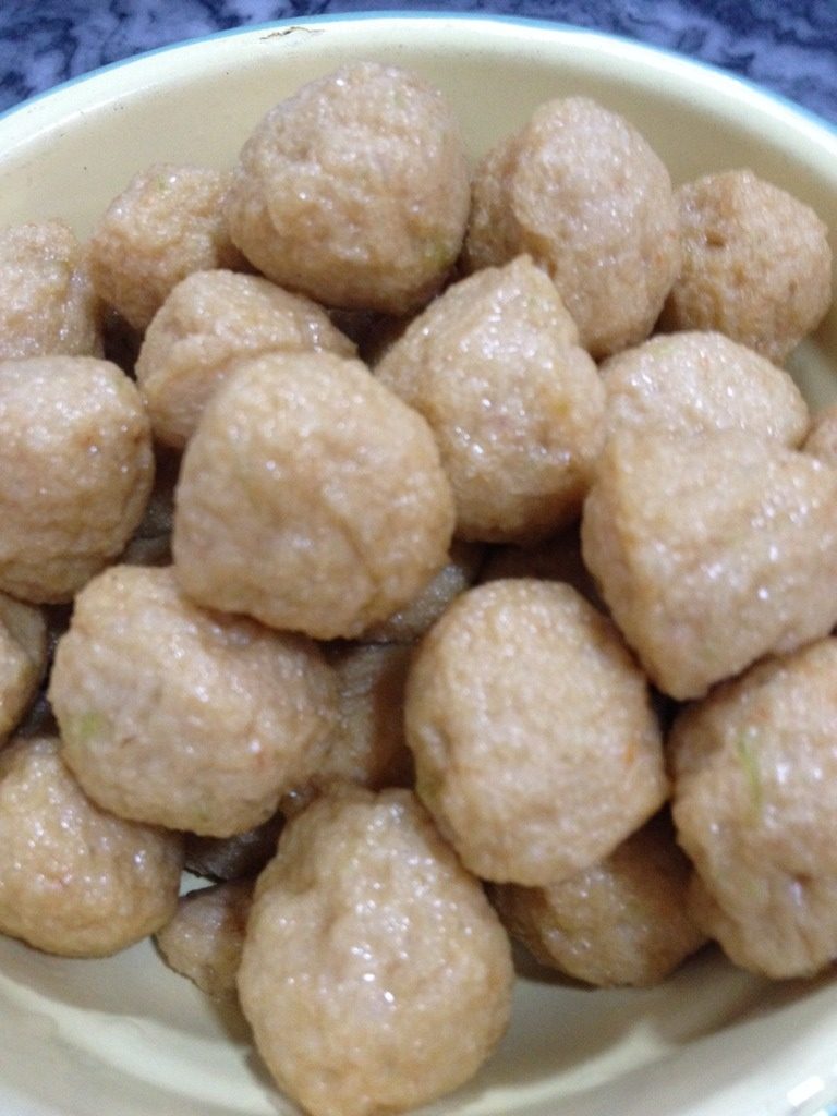 油炸红鱼丸