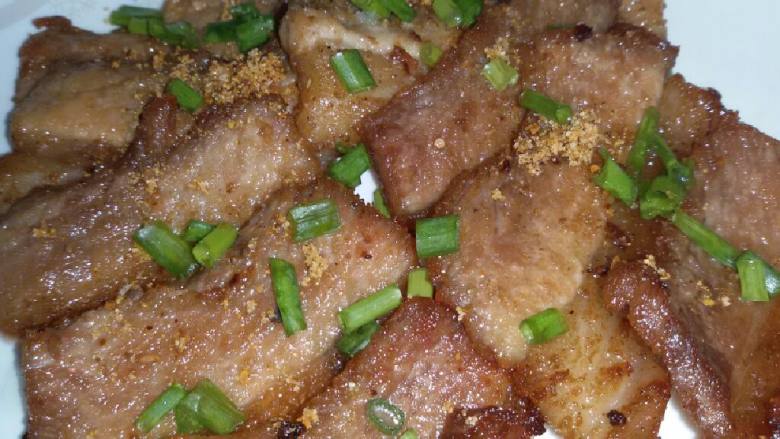 香煎五花肉