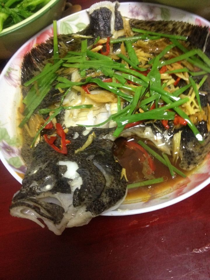 清蒸多宝鱼