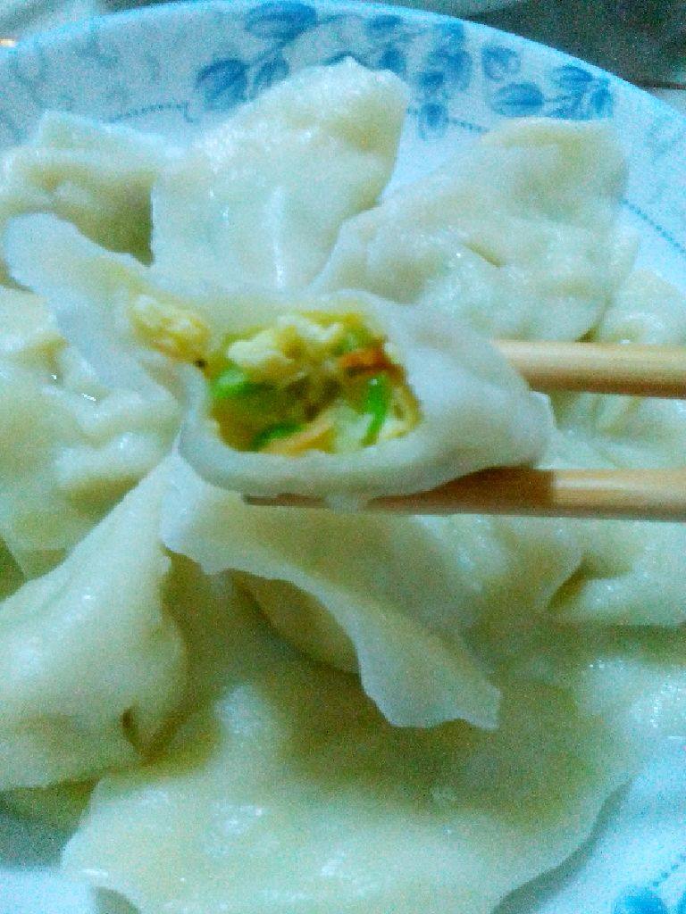 西葫芦鸡蛋馅饺子