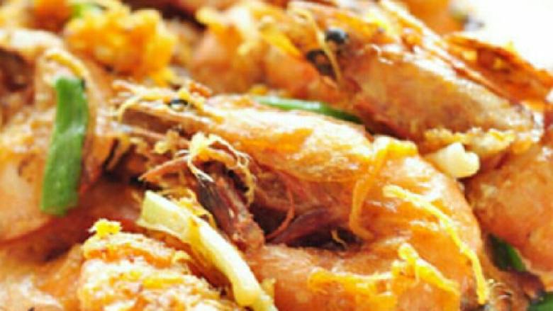 肉松香酥虾