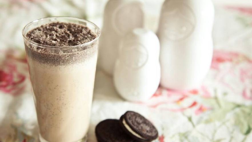 奥利奥咖啡牛奶