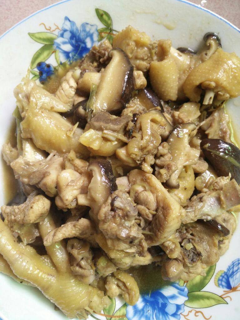 香菇鸡肉