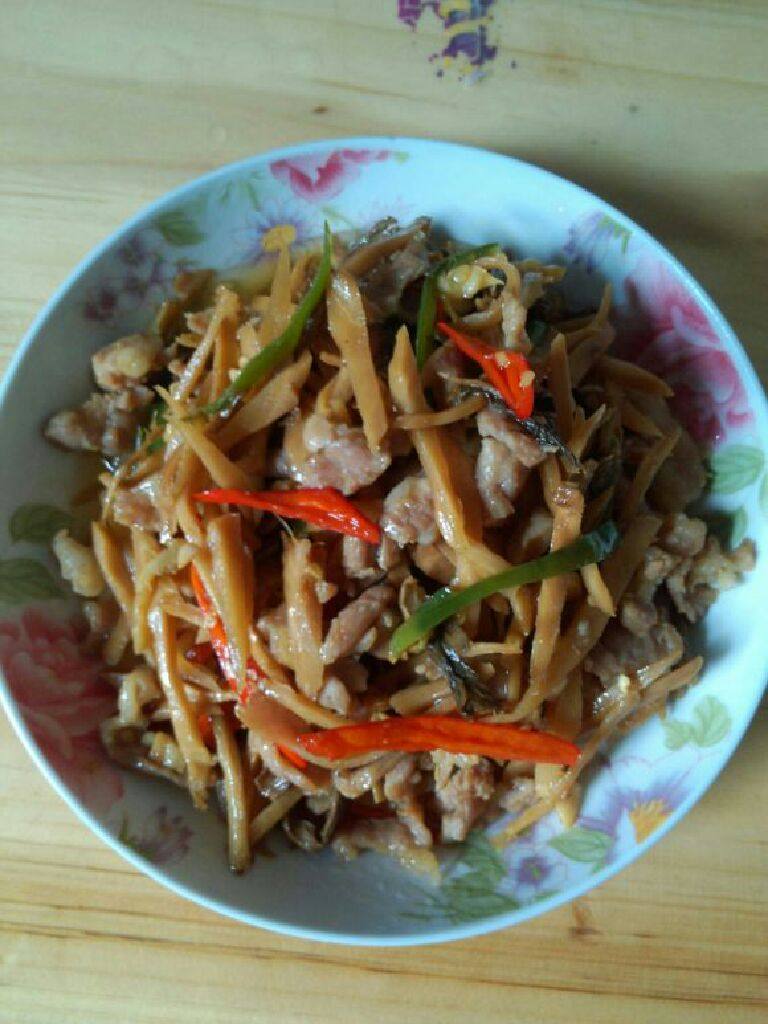 榨菜肉丝