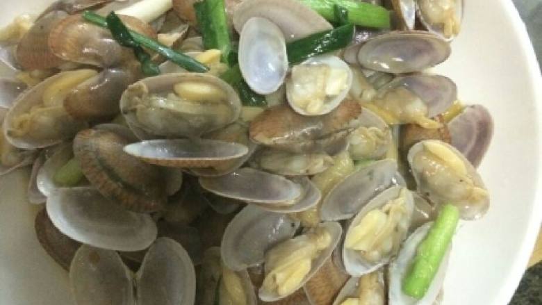 清炒花甲