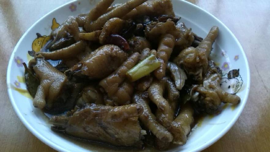 ≈红烧鸡爪≈