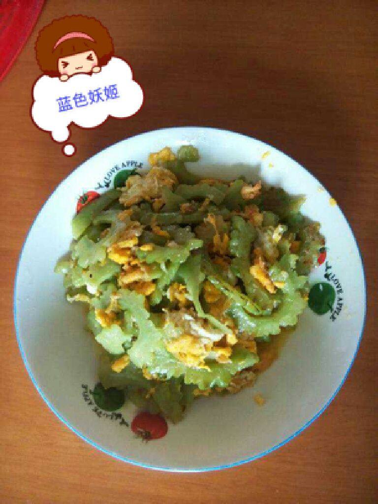 苦瓜炒蛋