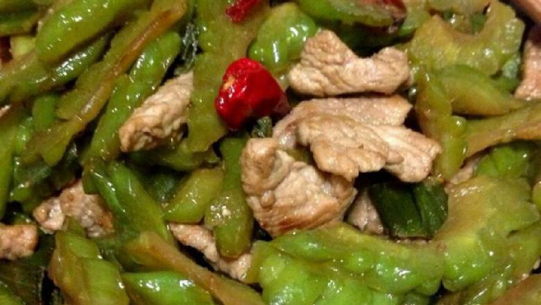 苦瓜炒肉