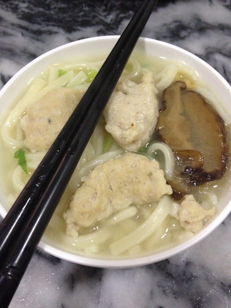 香菇瘦肉面