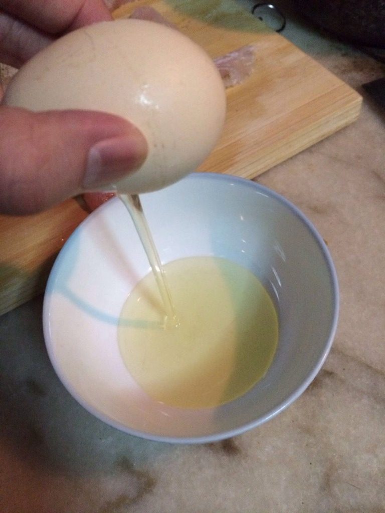 檸檬畔香煎龙脷鱼,再加上蛋清