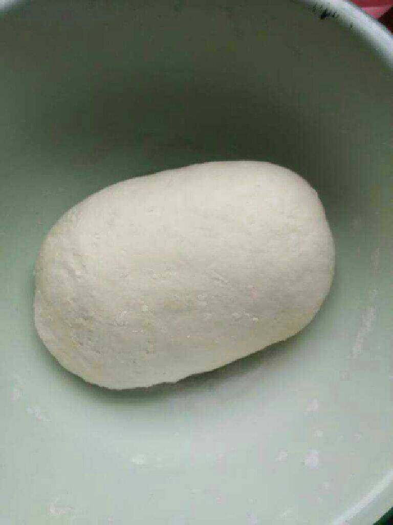 芹菜猪肉包子,揉成面团静止30分钟