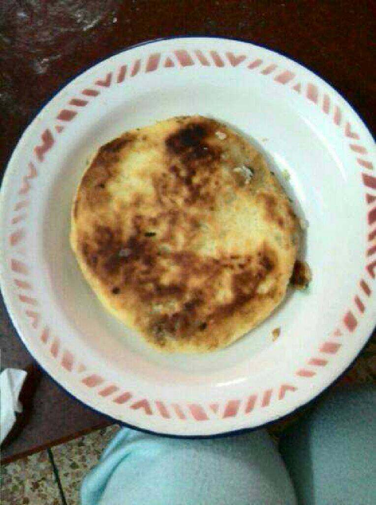 营养鸡蛋饼,美味鸡蛋饼好了。