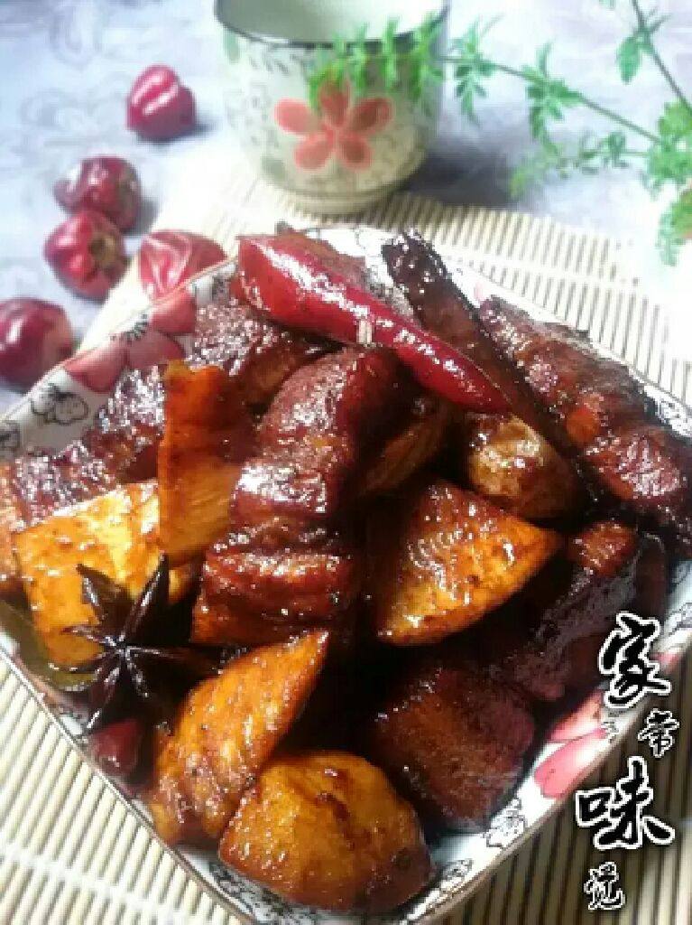 春笋烧五花肉
