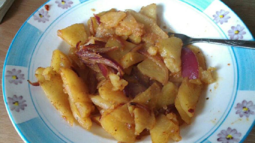 孜然洋葱土豆片