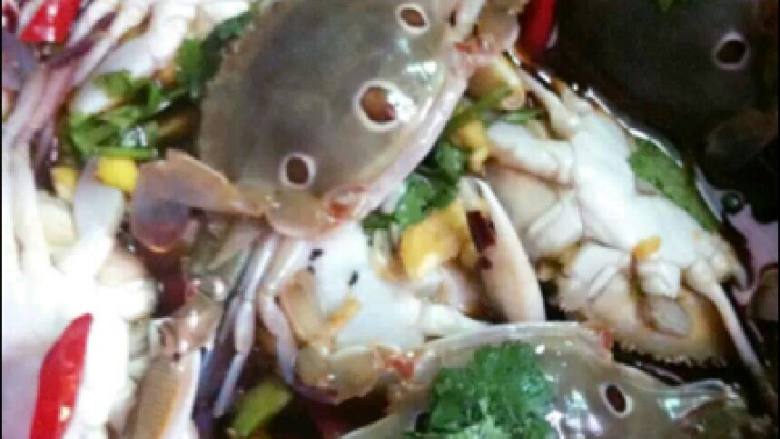 腌螃蟹