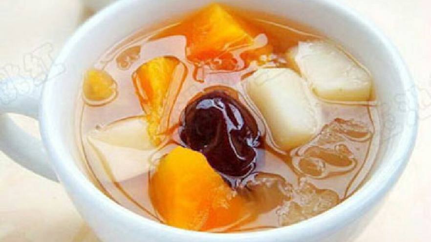 马蹄银耳木瓜糖水